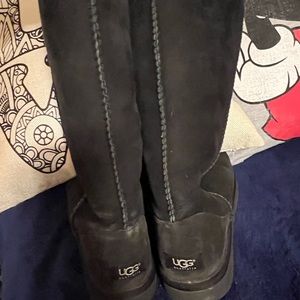 Tall Black Uggs Size 8